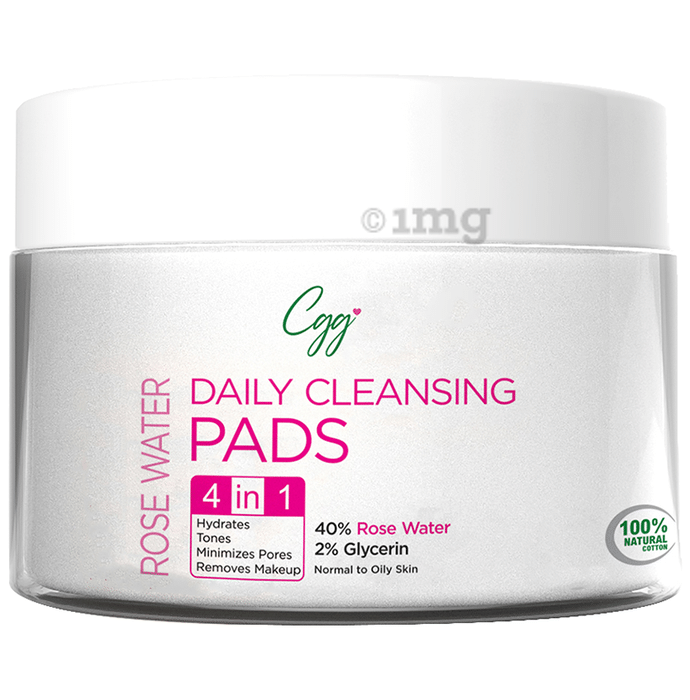 Cgg Daily Cleansing Pads Rose Water