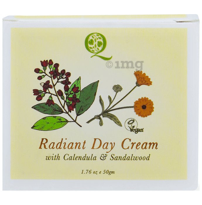 Qaadu Radiant Day Cream with Calendula & Sandalwood