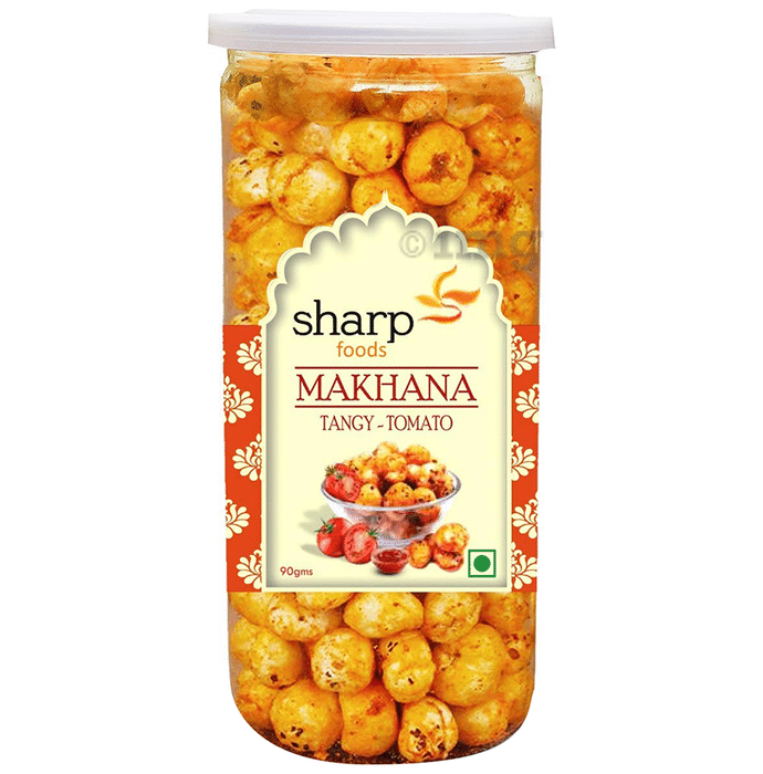 Sharp Foods Makhana (90gm Each) Tangy-Tomato