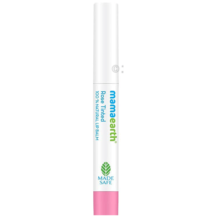 Mamaearth Rose Tinted 100% Natural Lip Balm