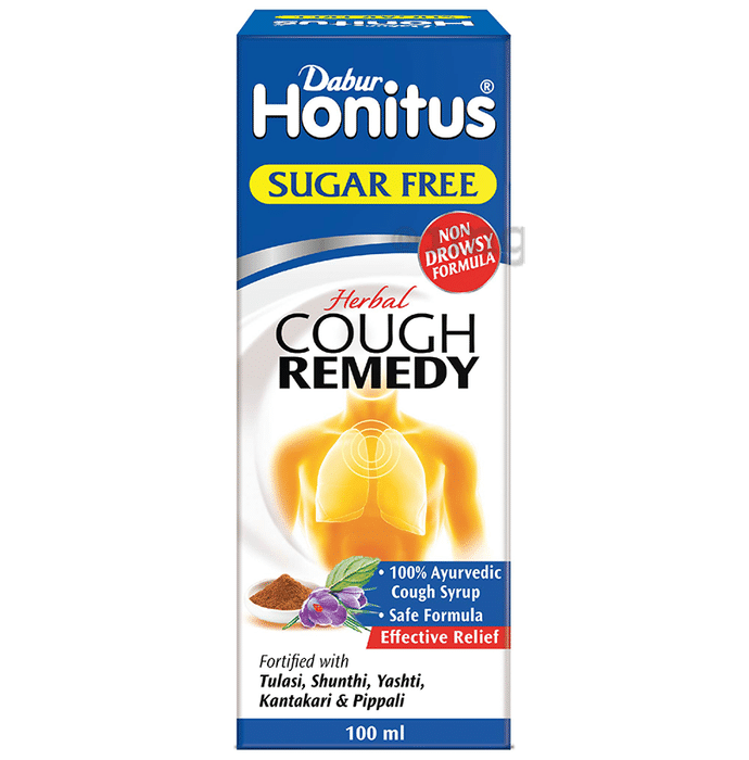 Dabur Honitus Herbal Cough Remedy Sugar Free