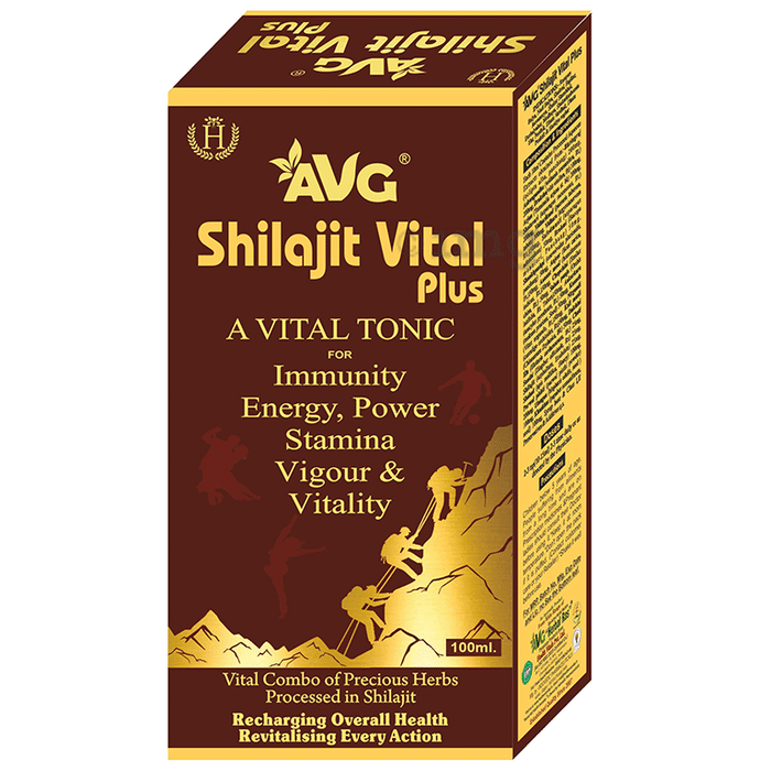 AVG Shilajit Vital Plus Tonic