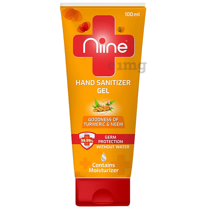 Niine Turmeric & Neem Hand Sanitizer Gel