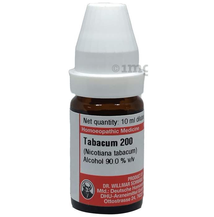 Dr Willmar Schwabe Germany Tabacum (Nicotiana Tabacum) Dilution 200