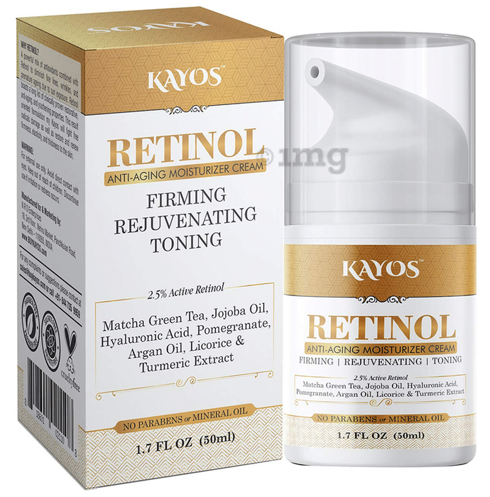Kayos Retinol Anti-Aging Mositurizer Cream