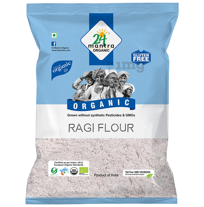 24 Mantra Organic Ragi Flour Gluten Free