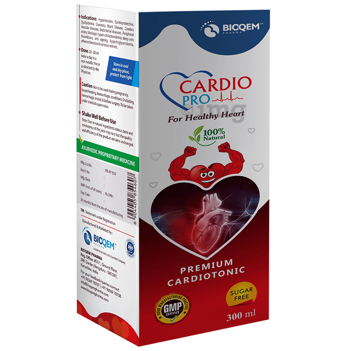 Bioqem Pharma Cardio Pro Syrup Sugar Free