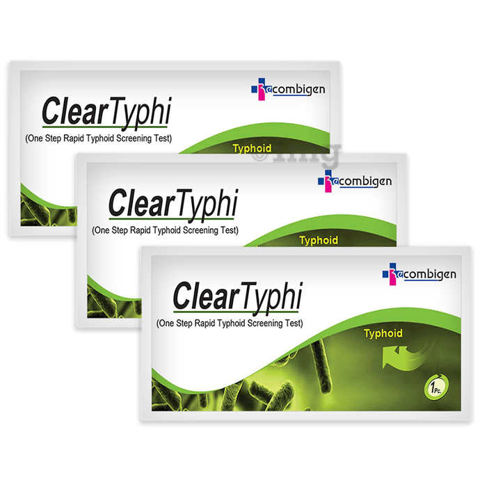 Recombigen Clear Typhi Rapid Test Kit