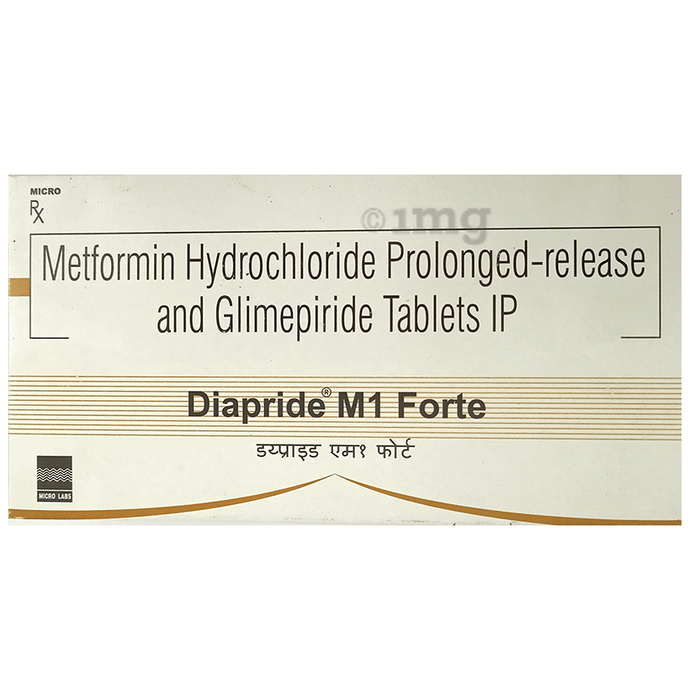 Diapride M1 Forte Tablet PR