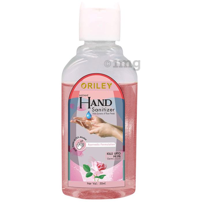 Oriley Instant Hand Sanitizer with Extracts of Rose Petals