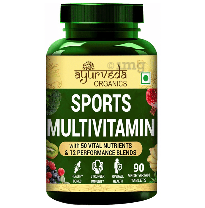 Ayurveda Organics Sports Multivitamin Vegetarian Tablet