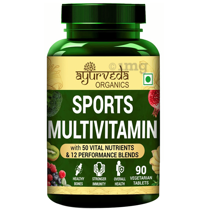 Ayurveda Organics Sports Multivitamin Vegetarian Tablet