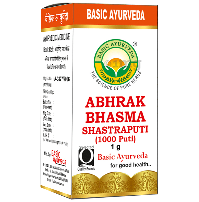 Basic Ayurveda Abhrak Bhasma Shastraputi
