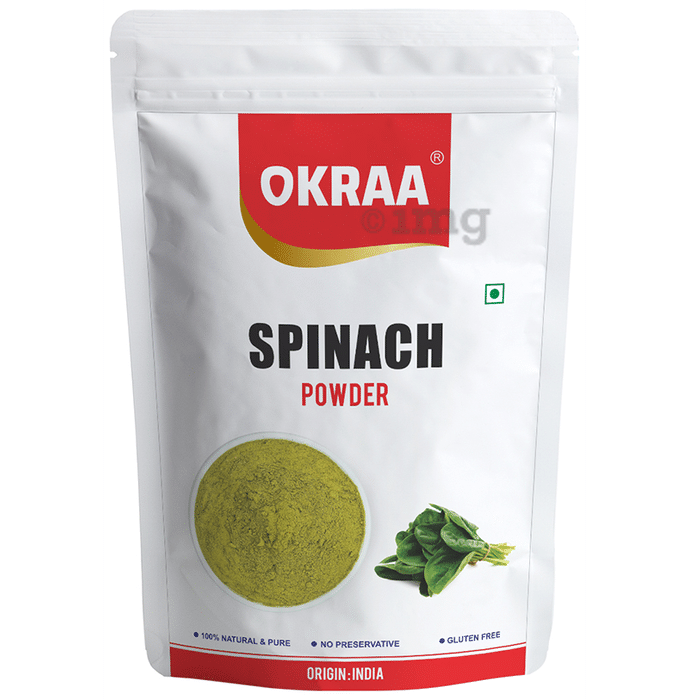 Okraa Spinach Powder