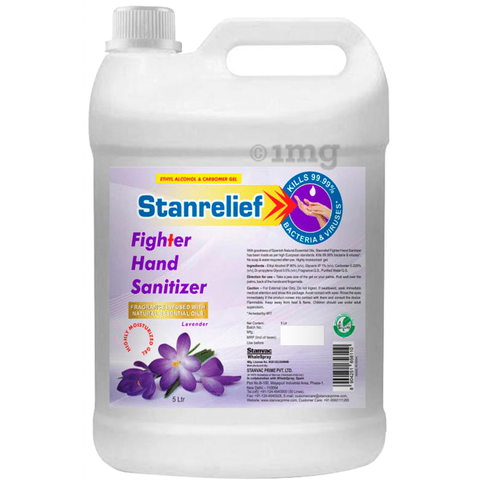 Stanrelief Fighter Hand Sanitizer Lavender