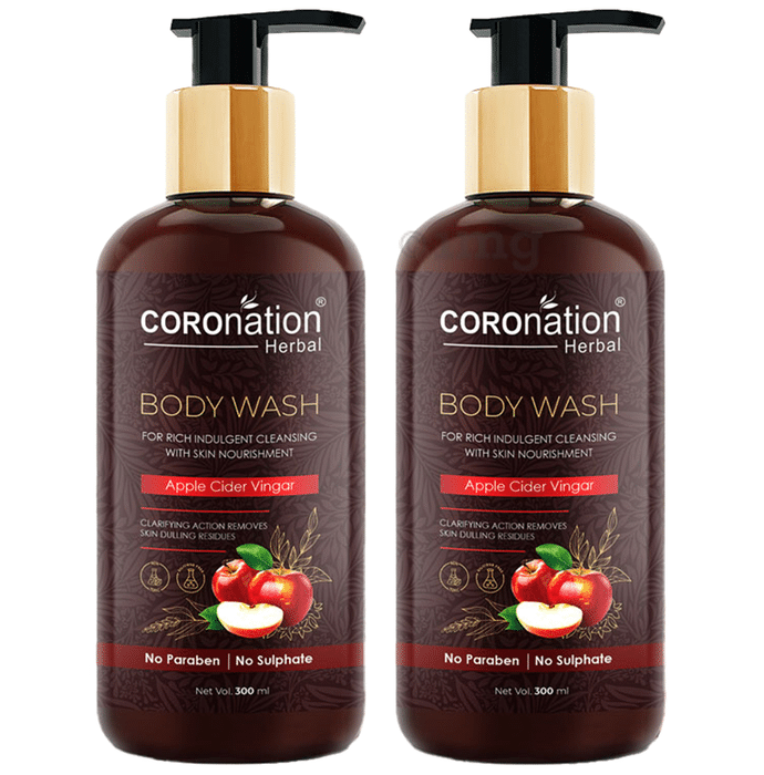 Coronation Herbal Apple Cider Vinegar Body Wash (300ml Each)