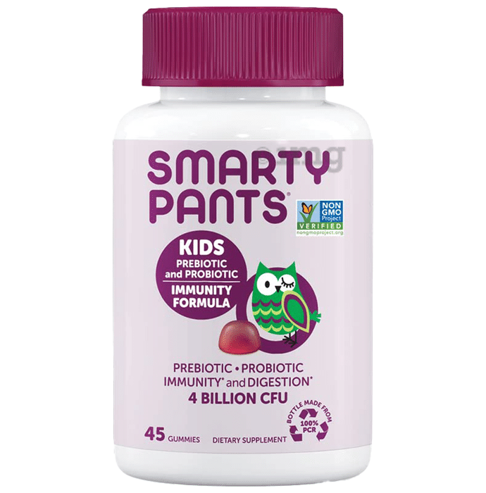 Smarty Pants kids Prebiotic and Probiotic Immunity Formula Gummies