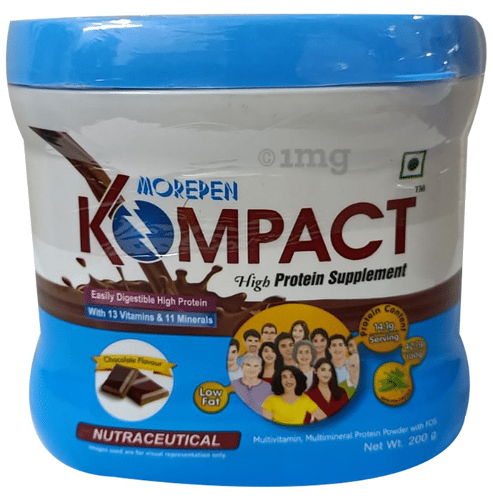 Kompact High Protein Powder | Flavour Chocolate