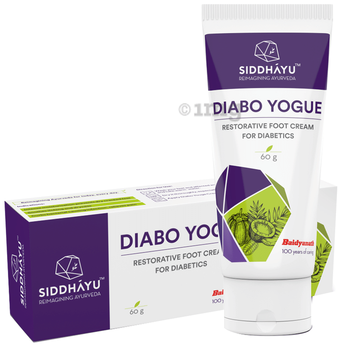 Siddhayu Diabo Yogue Restorative Foot Care Cream for Diabetics