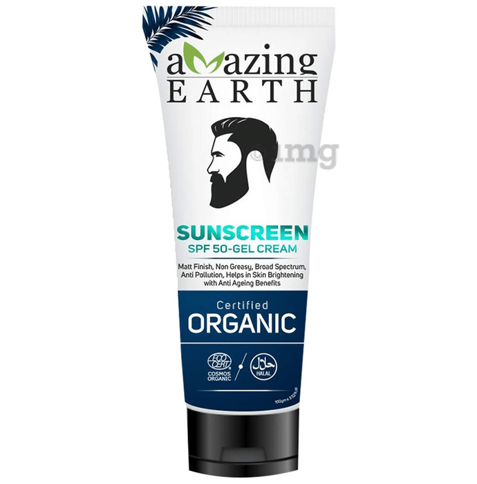 Amazing Earth Sunscreen Gel Cream SPF 50