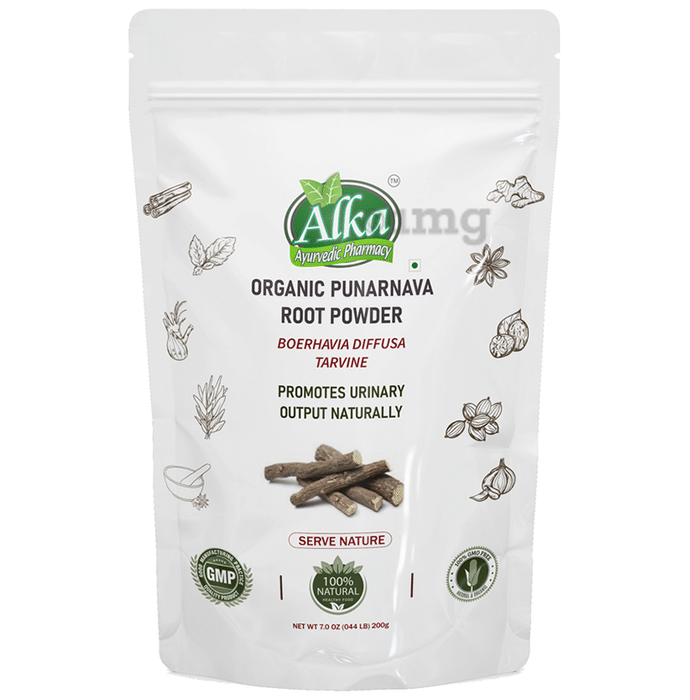 Alka Ayurvedic Pharmacy Organic Punarnava Root Powder