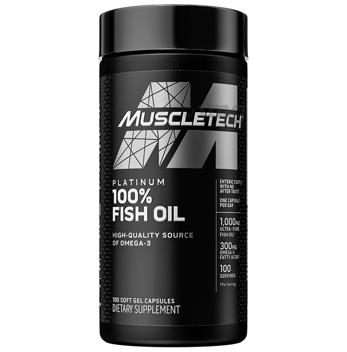Muscletech Essential Series Platinum 100% Omega Fish Oil Soft Gel
