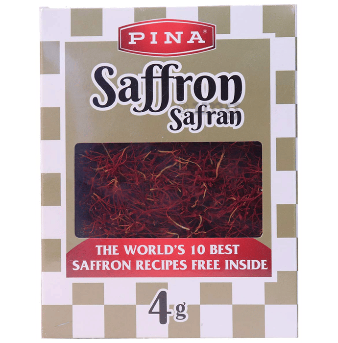 Pina Saffron Safran Buy box of 4.0 gm Pack at best price in India 1mg
