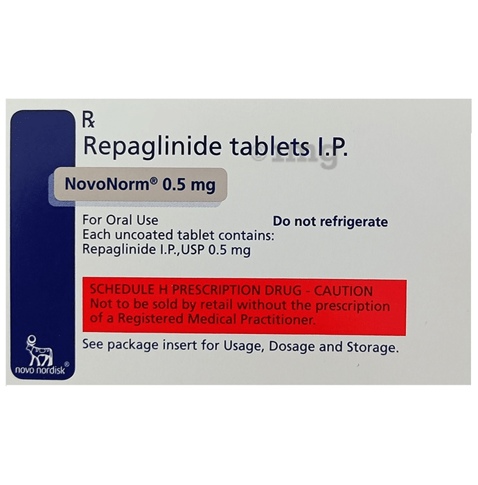 Novonorm 0.5mg Tablet