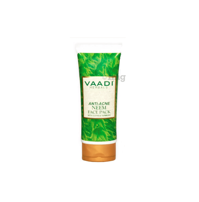 Vaadi Herbals Anti Acne Neem Face Pack with Clove and Turmeric