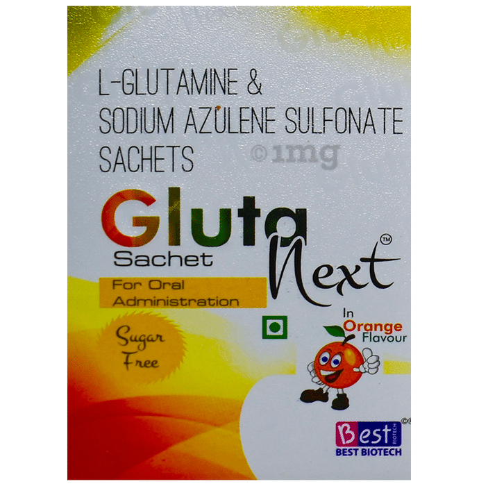 Gluta Next Sachet Orange Sugar Free
