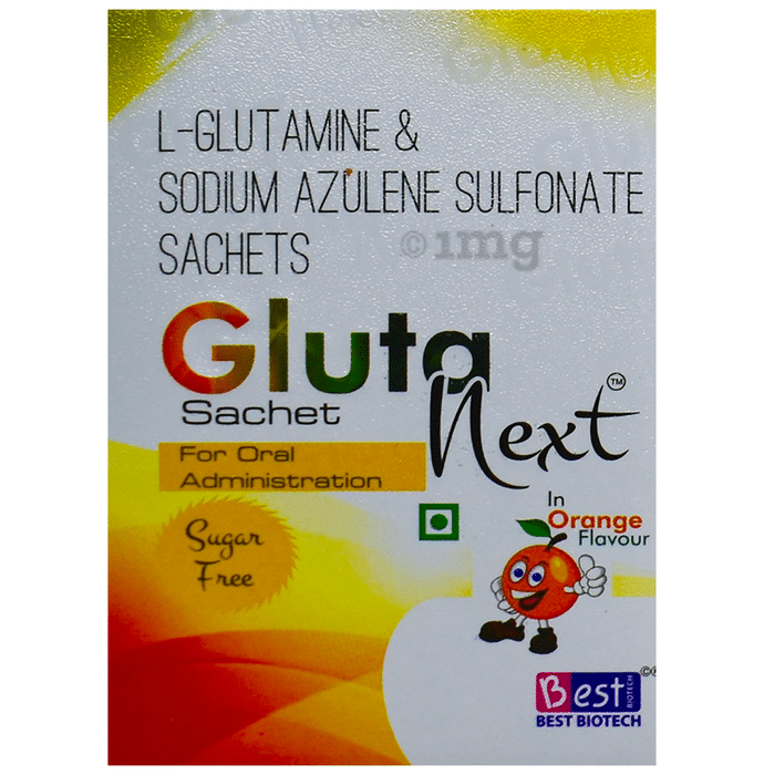 Gluta Next Sachet Orange Sugar Free