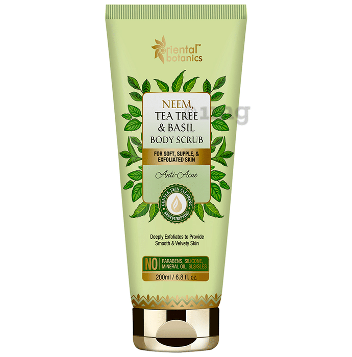Oriental Botanics Neem, Tea Tree & Basil Body Scrub