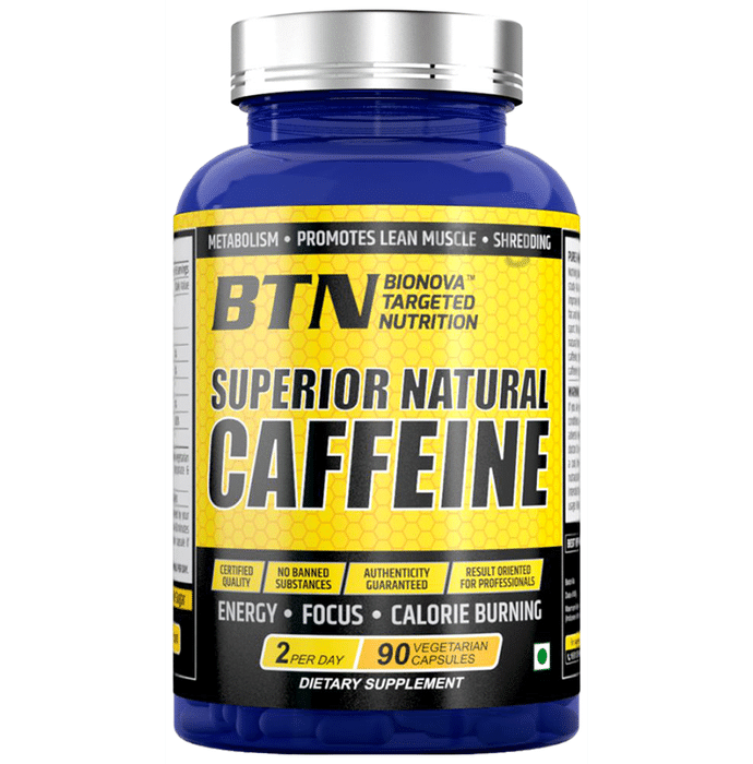 BTN Superior Natural Caffeine Vegetarian Capsule