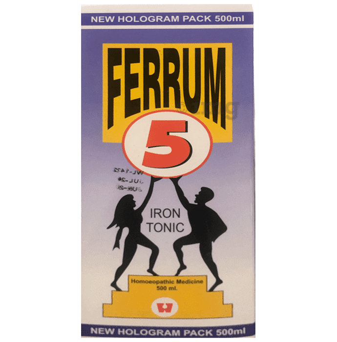Dr. Wellmans Ferrum 5 Iron Tonic