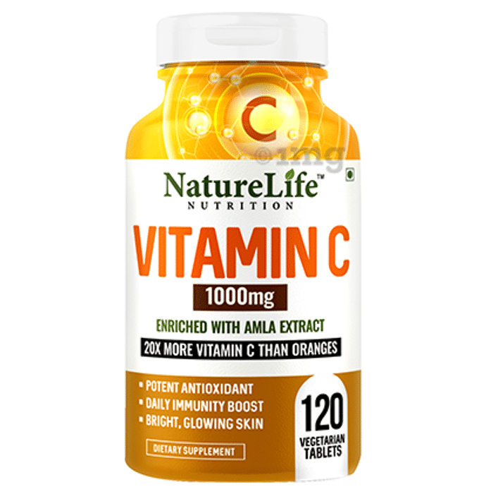 Nature Life Nutrition Vitamin C 1000mg Vegetarian Tablet