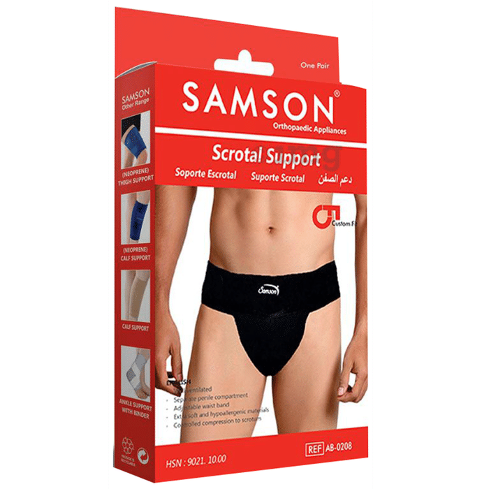 Samson AB0208 Scrotal Support Special Black