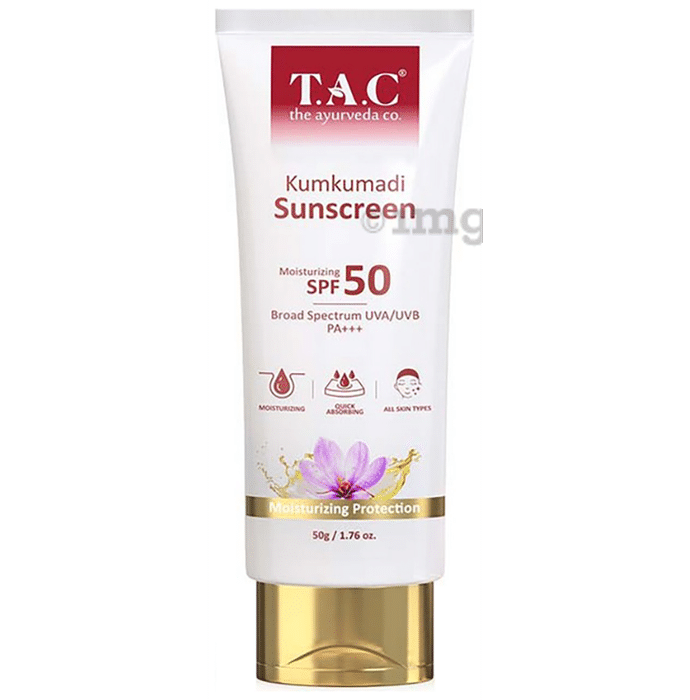 TAC The Ayurveda Co. Kumkumadi Sunscreen SPF 50