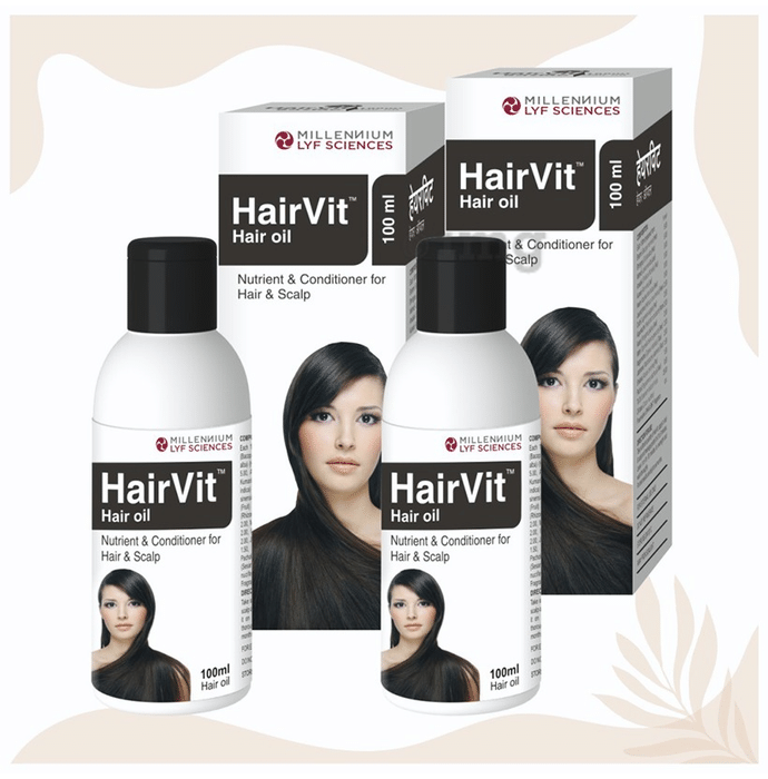 Millennium Herbal Care New HairVit Oil (100ml Each): Buy combo pack of 2  bottles at best price in India | 1mg