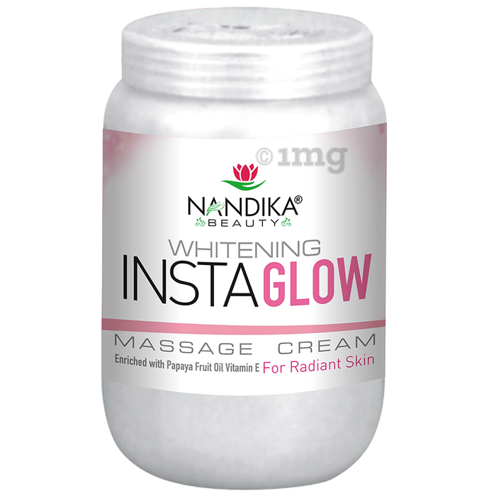 Nandika Beauty Whitening Insta Glow Massage Cream Buy jar of 800.0 gm Cream at best price in