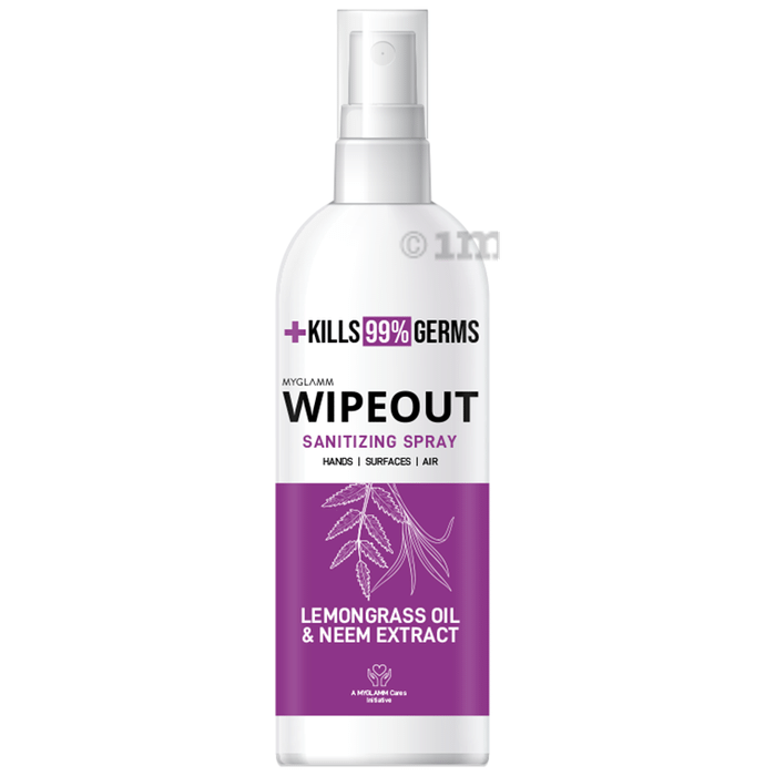 Myglamm Combo Pack of Wipeout Sanitizing Spray (200ml Each)