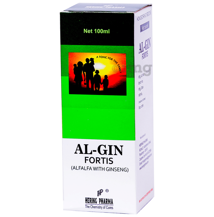 Hering Pharma Al-Gin Fortis (Alfalfa with Ginseng) Tonic