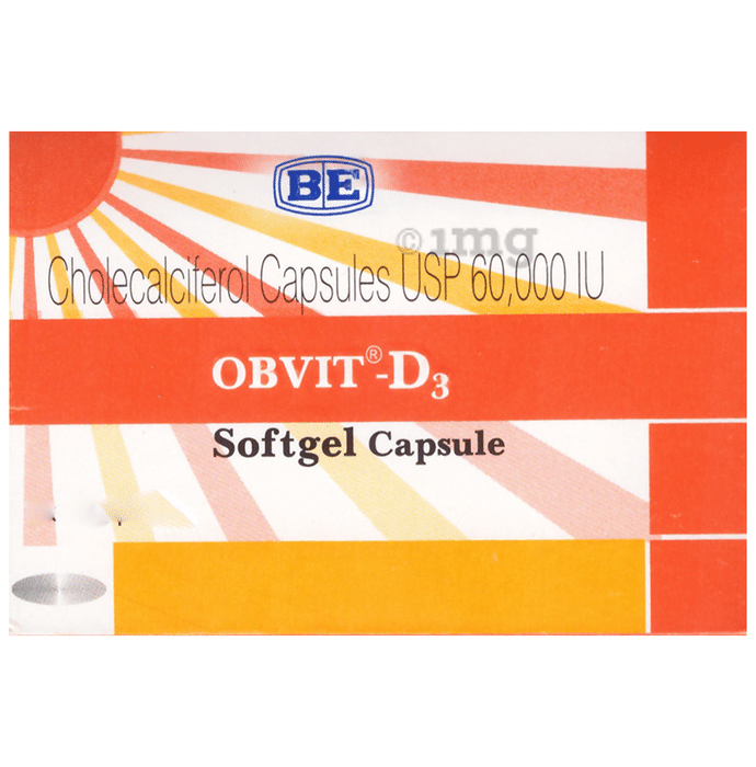 Obvit-D3 Softgel Capsule