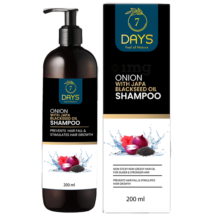7Days Onion with Japa Black Seed Shampoo