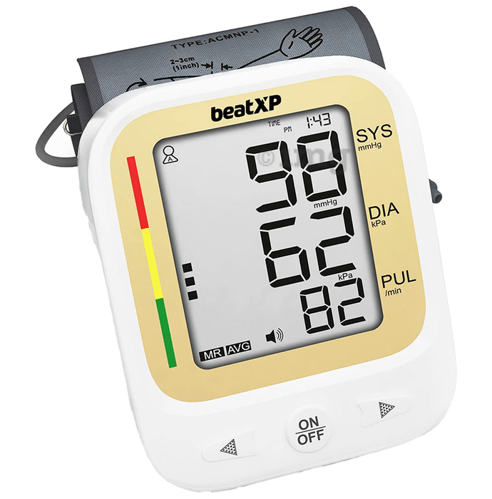 beatXP BPM-123 Fully Automatic Digital Blood Pressure Checking Machine
