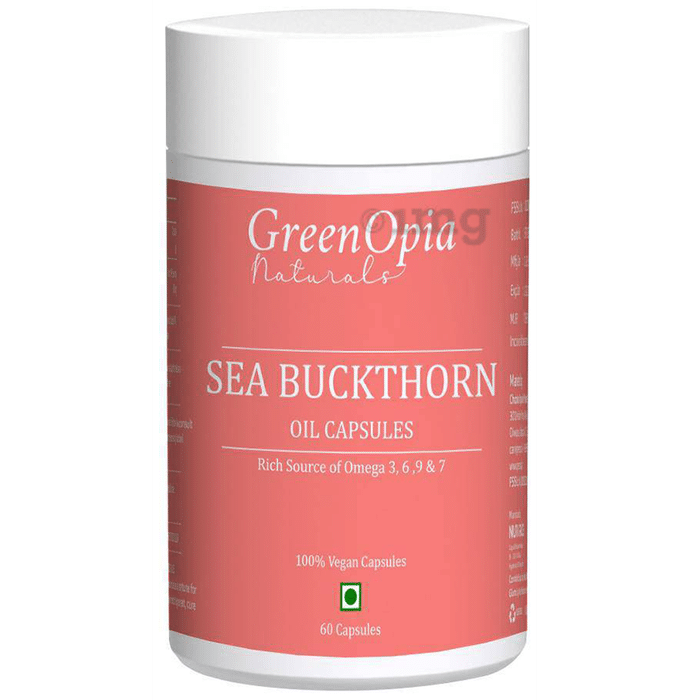 GreenOpia Naturals Sea Buckthorn Oil Capsule