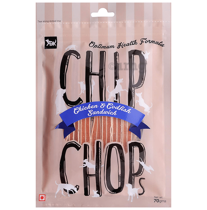 Chip Chops Chicken & Codfish Sandwich (70gm Each)