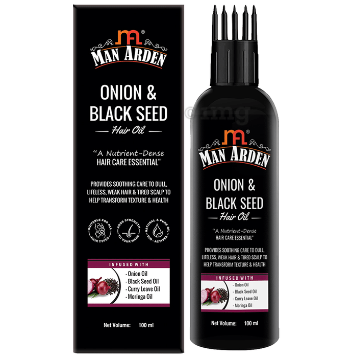 Man Arden Onion & Black Seed Hair  Oil