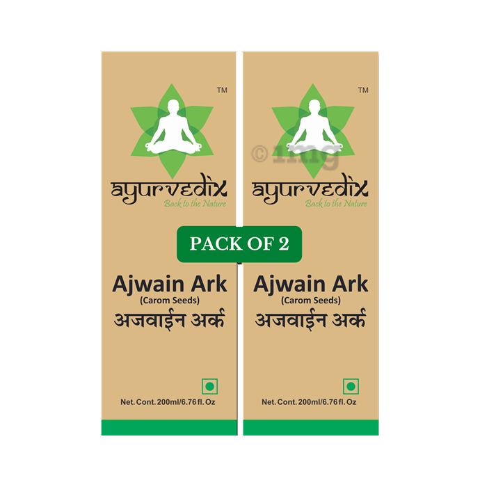 Ayurvedix Ajwain Ark (200ml Each) Buy combo pack of 2 bottles at best