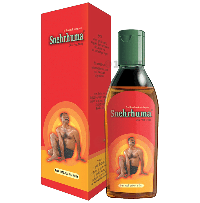 Snehrhuma Massage Oil for Muscles & Joints Pain (100ml Each)