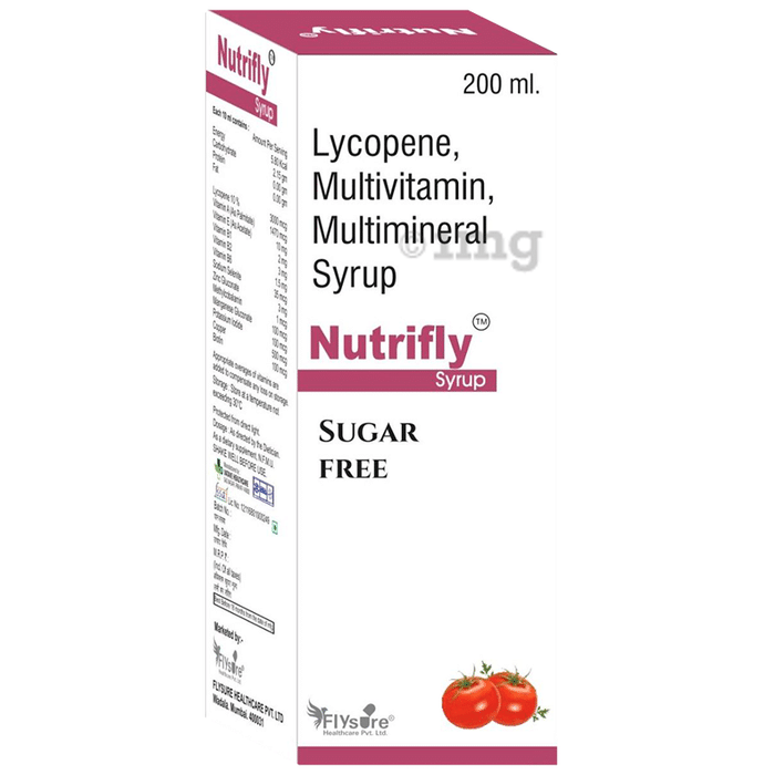 Nutrifly Syrup Sugar Free